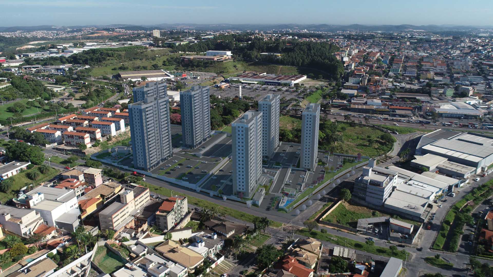 Fachada do Reserva Jardim em Jardim Riacho das Pedras
