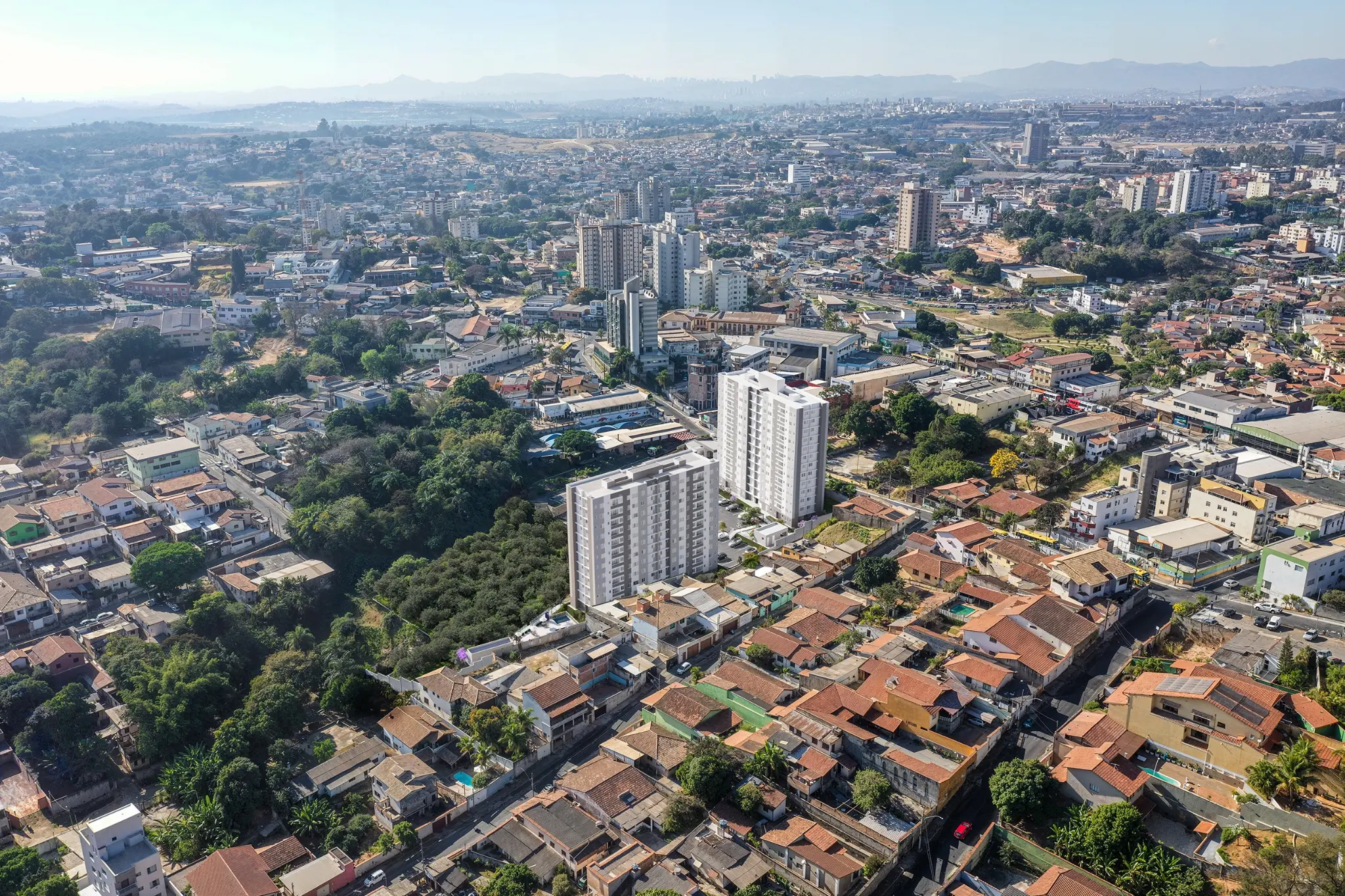 Fachada do Ares Residencial em Centro de Contagem