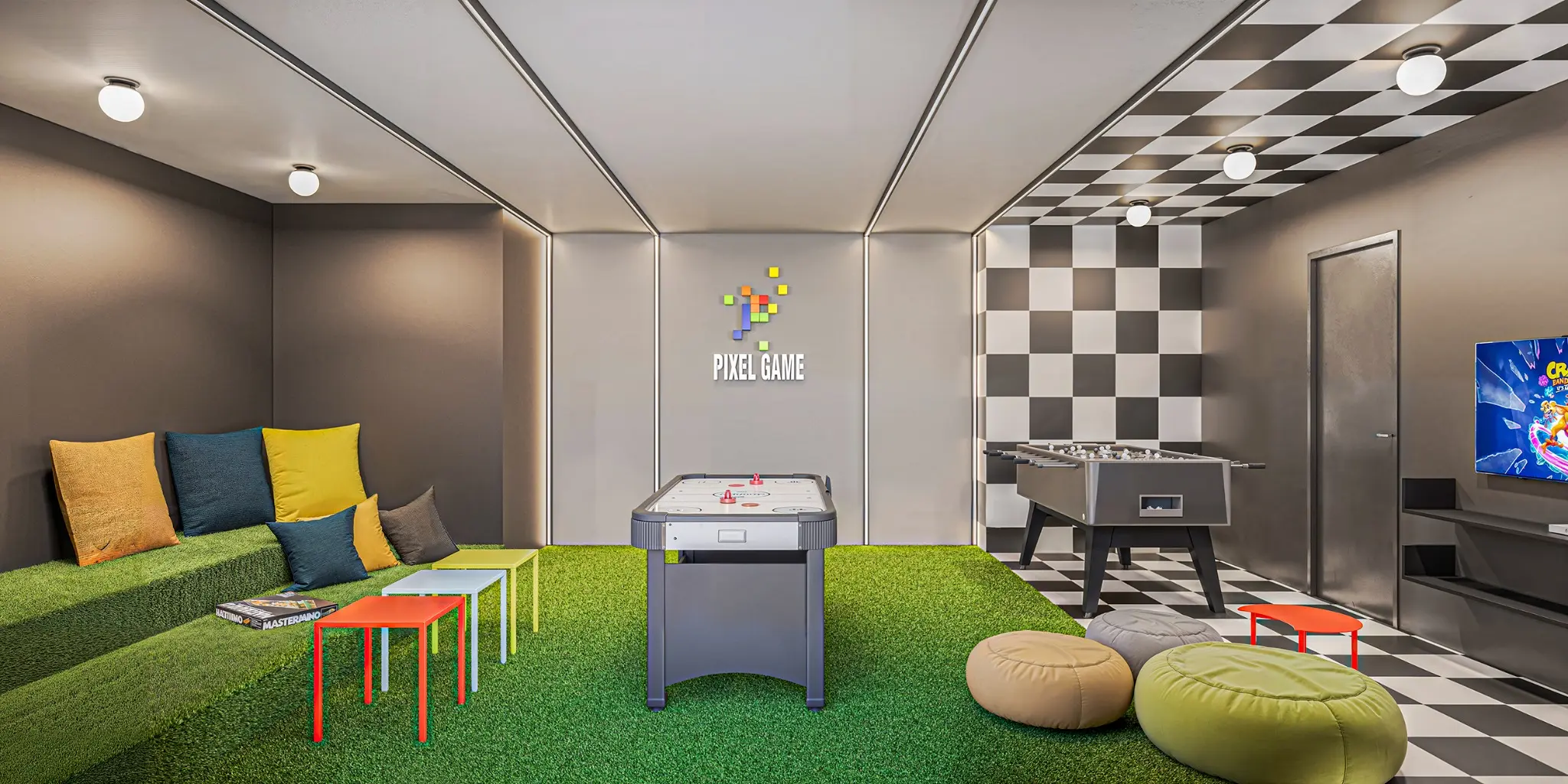 Pixel game do Ares Residencial