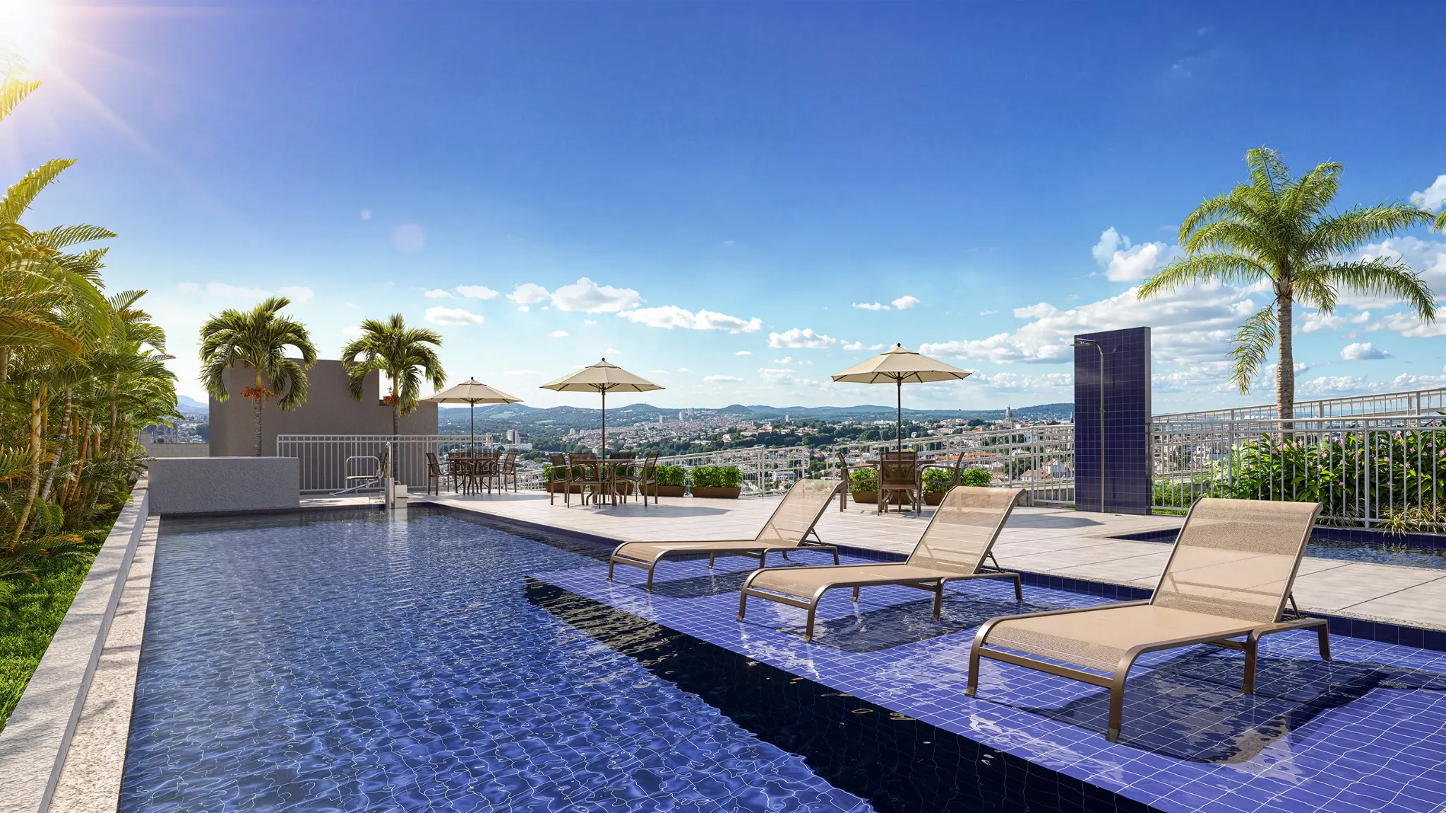 Piscina do Ares Residencial