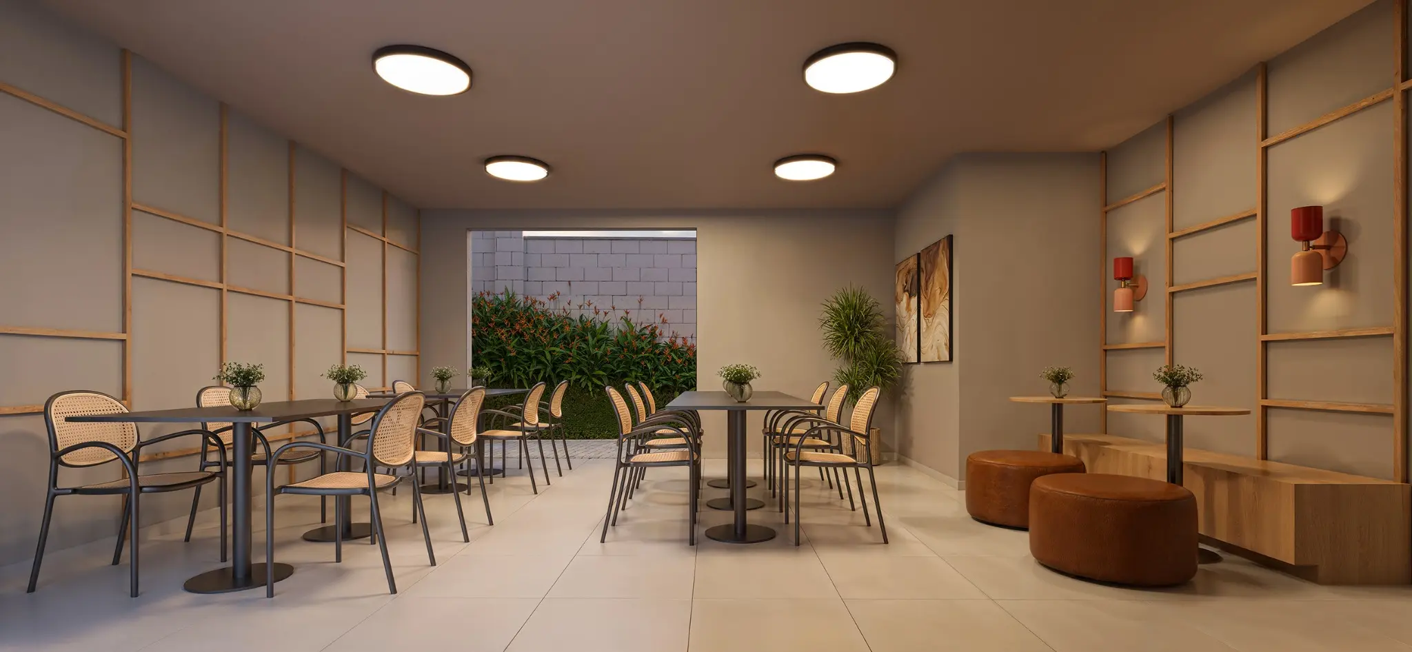 Espaço gourmet do Ares Residencial