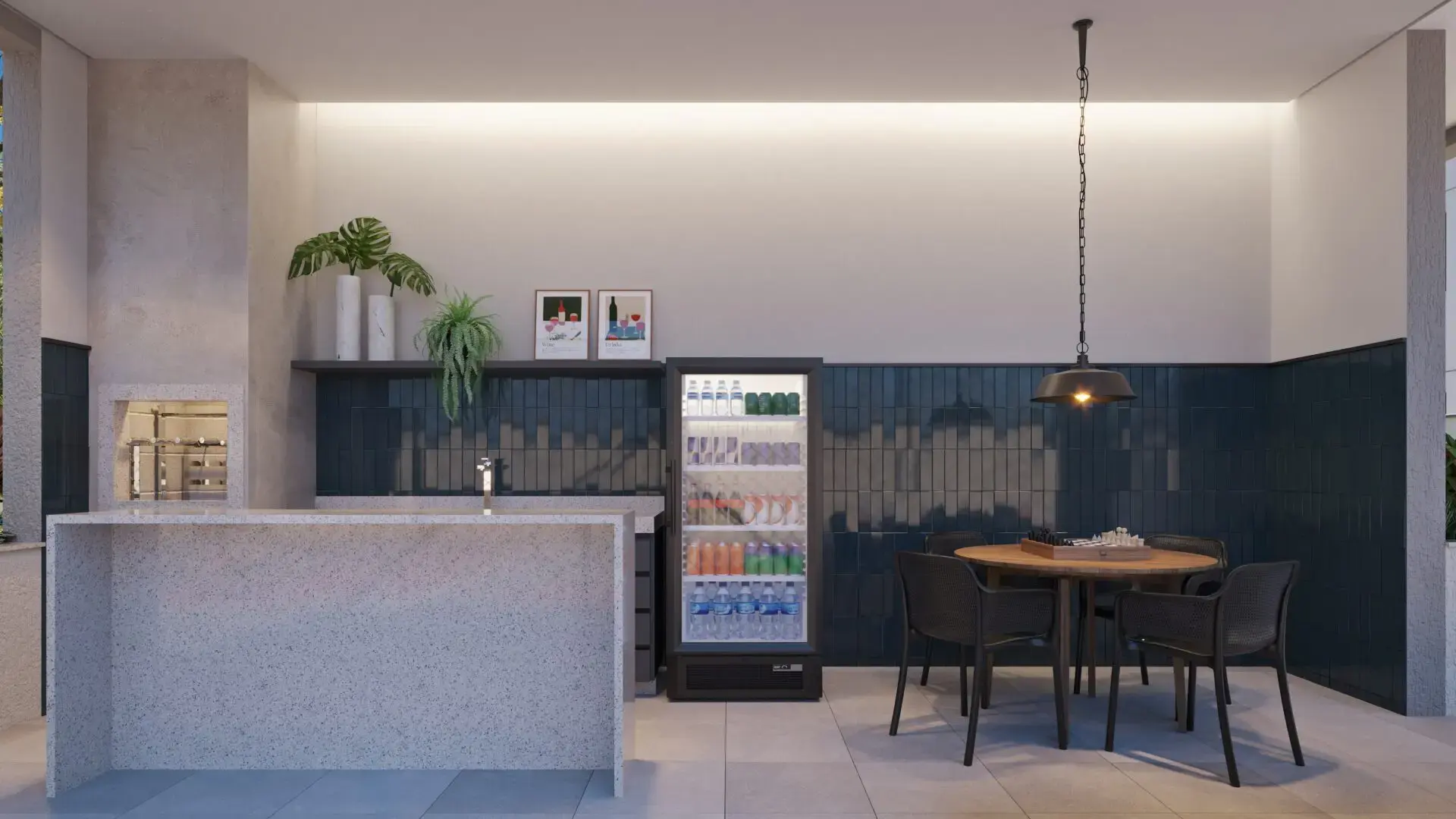 Gourmet da quadra do Essenza Home