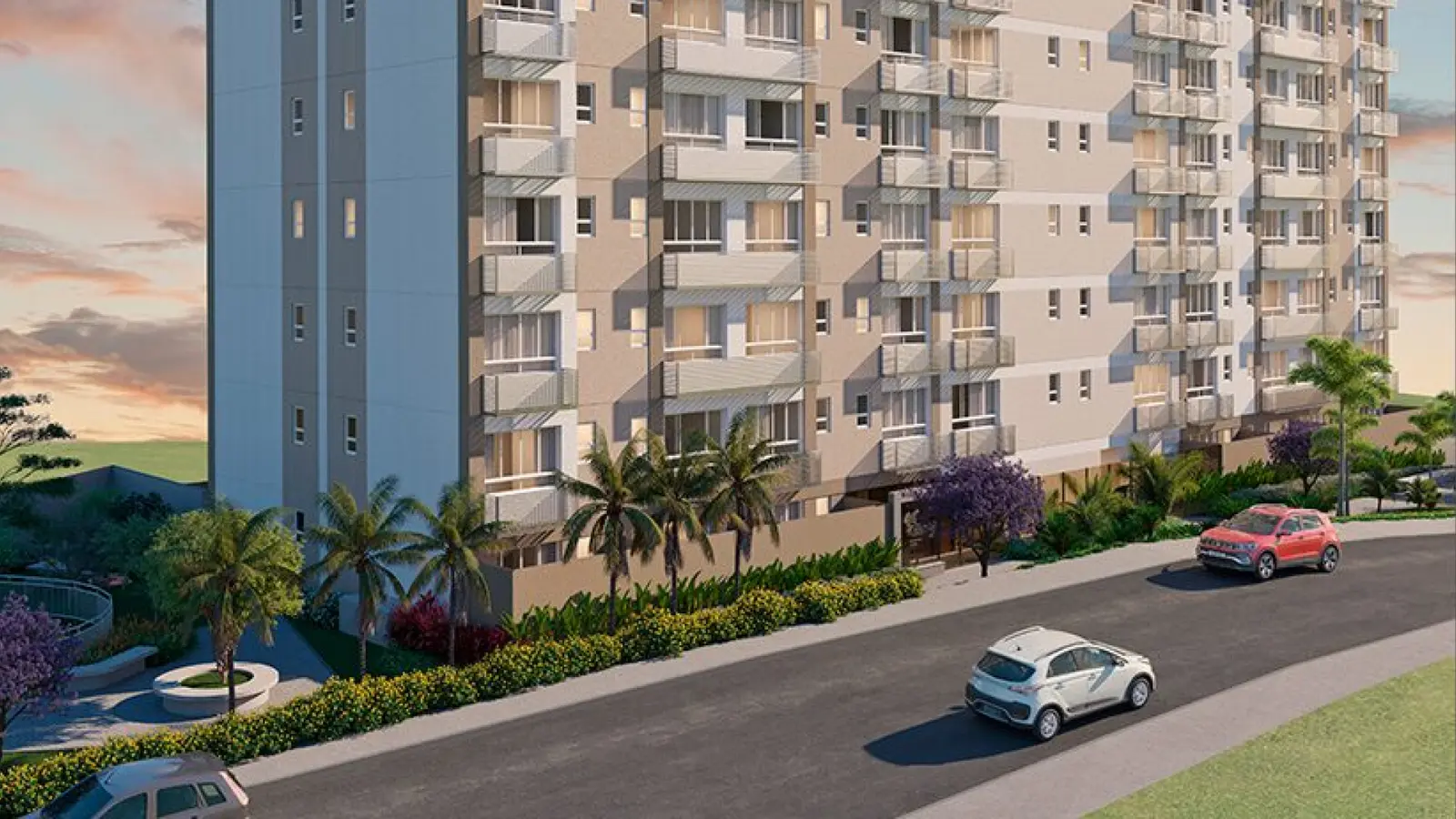 Fachada do Get Easy Residence em São Cristóvão