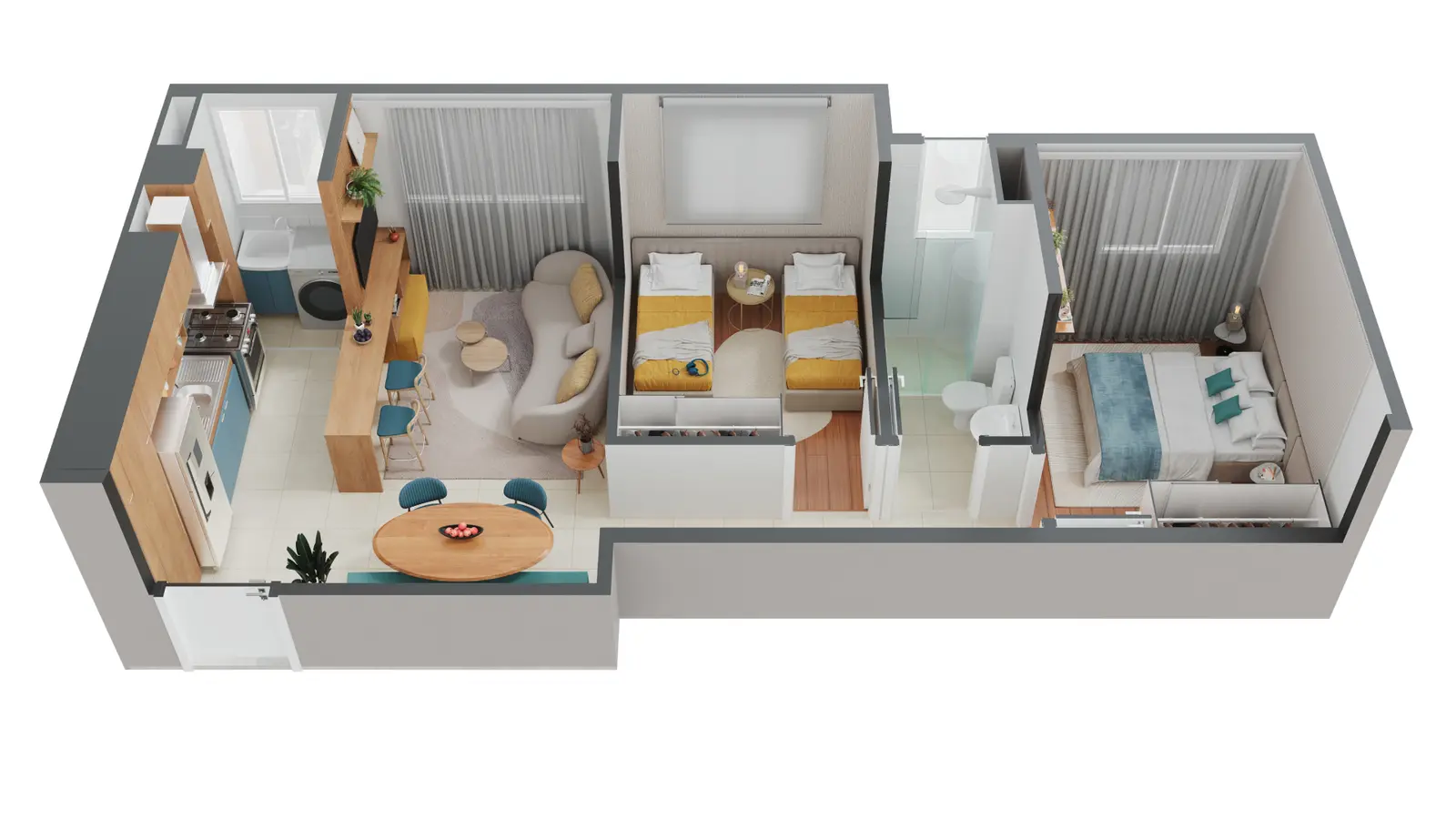 Ambiente 4 do Solo Residence